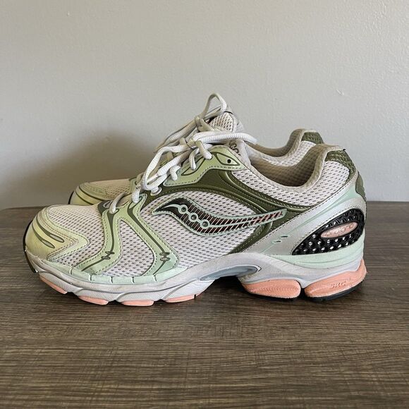 Saucony ProGrid Triumph 4 Men Grey Green Sneakers Shoes Size 10 S70805-1 main image 4